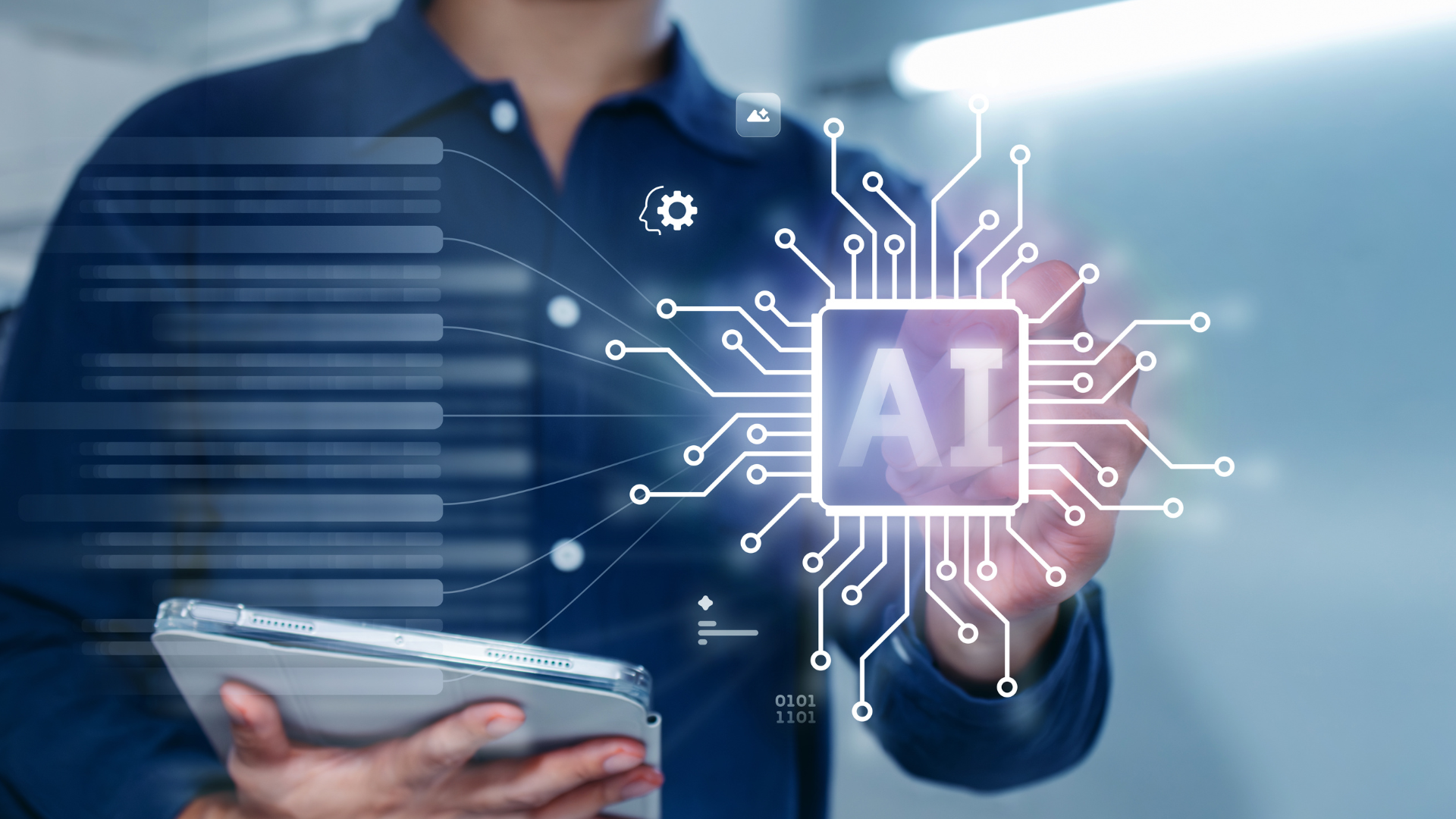 Roland Berger consultants in an AI learning session