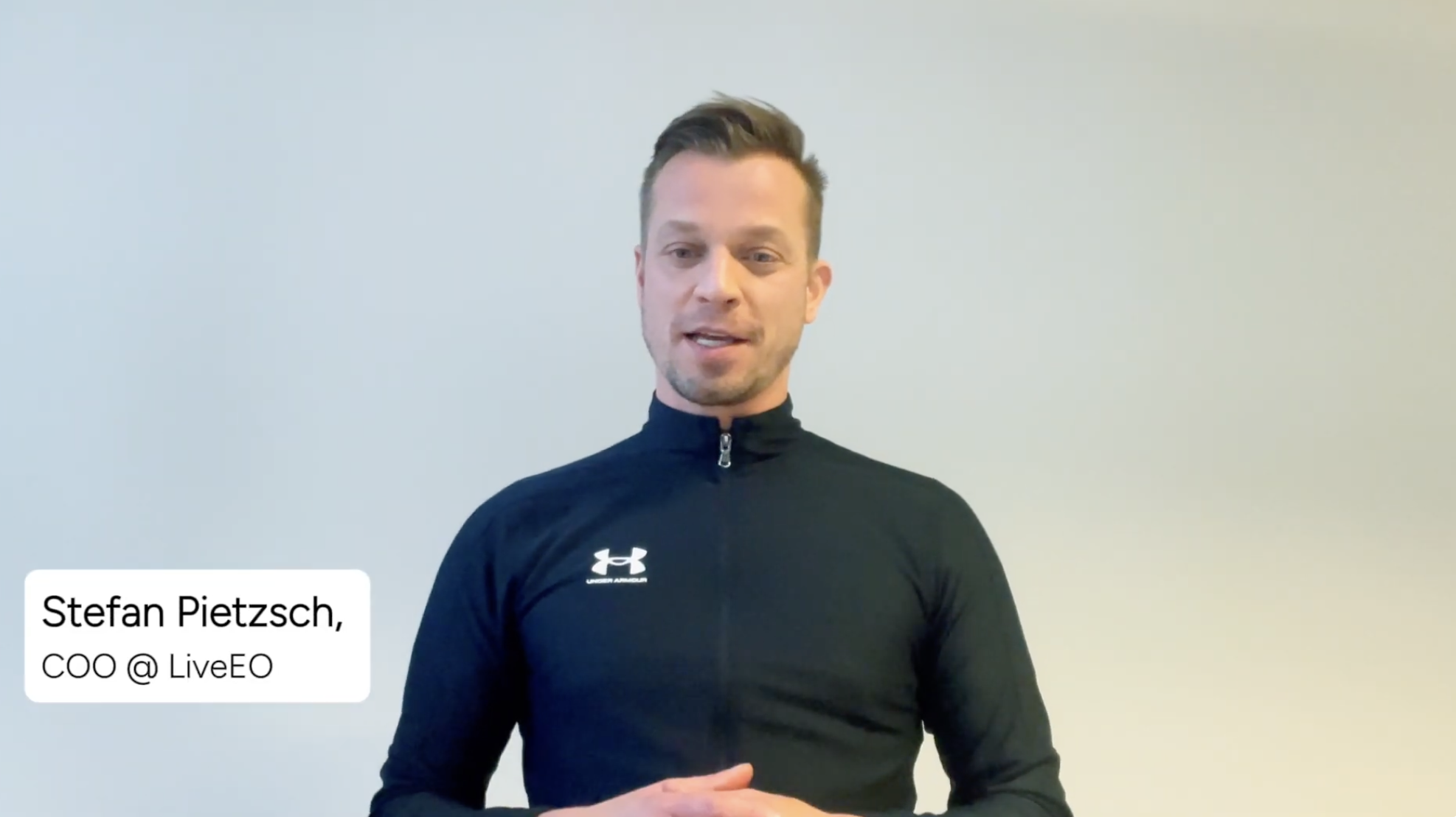 Stefan Pietzsch, COO of LiveEO